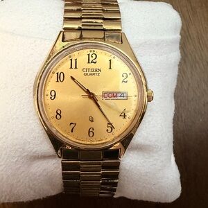 Citizen Gold-Tone Quartz Timepiece